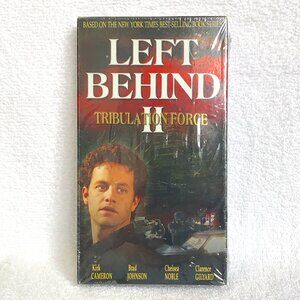 Sealed 2004 Original Release Copy of 'Left Behind II Tribulation Force' VHS!!